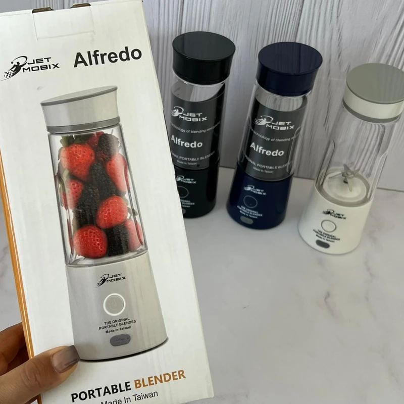 عکس شماره 2 : شیکر شارژی جت موبیکس مدل alfredo گنجایش 0.45 لیتر