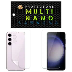 Multi Nano X-SFT Screen Protector For Samsung Galaxy S23 with back skin
