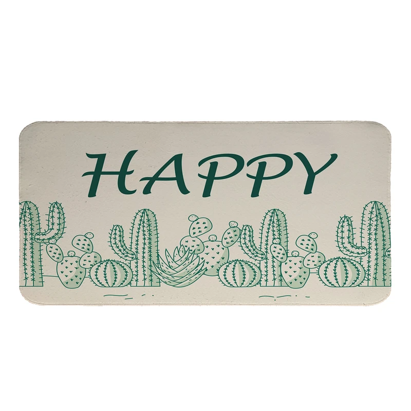 پادری طرح Happy کد 9334 سایز 60 × 110 سانتی متر