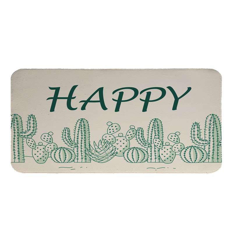 پادری طرح Happy کد 9334 سایز 60 × 110 سانتی متر