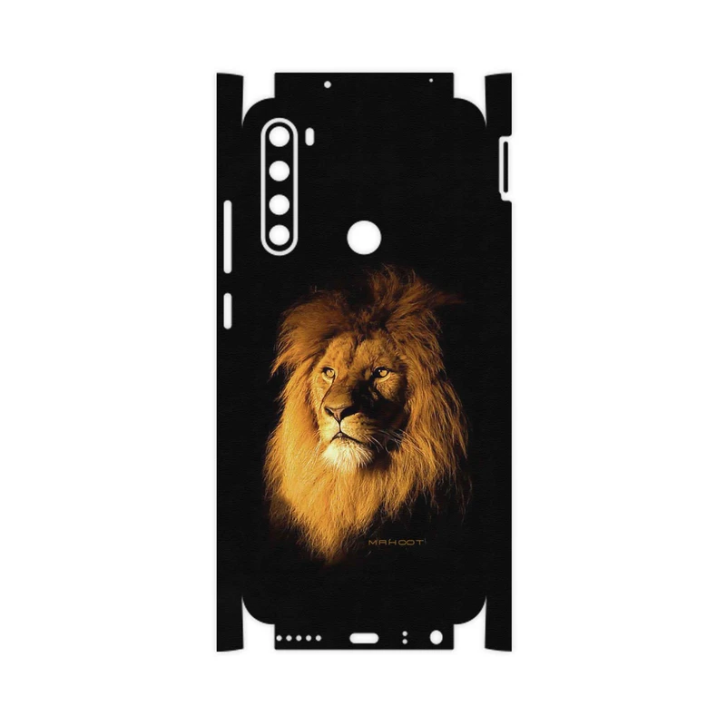برچسب پوششی ماهوت مدل Lion-FullSkin مناسب برای گوشی موبایل شیائومی Redmi Note 8 2021