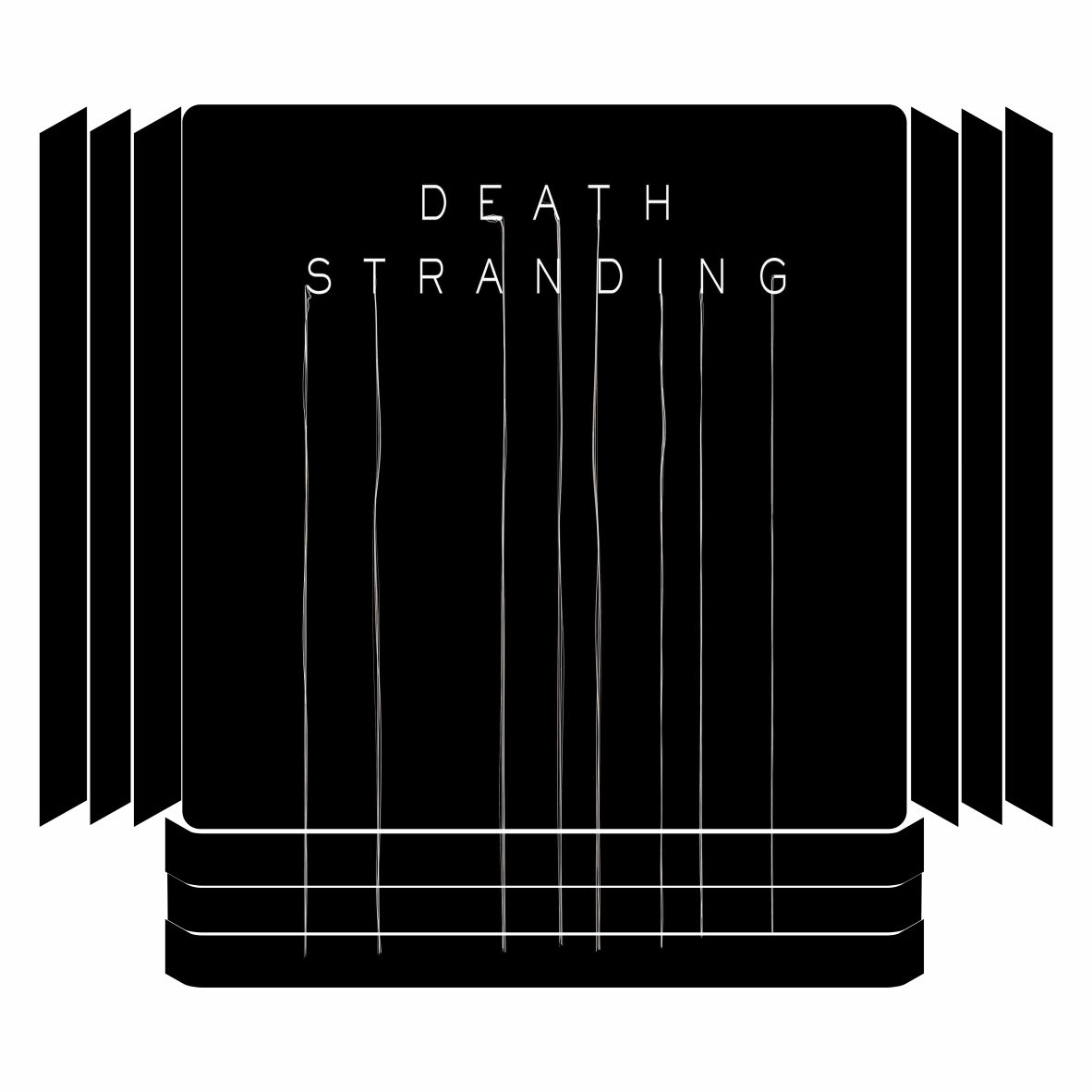 برچسب پلی استیشن ۴ پرو مدل Death stranding 