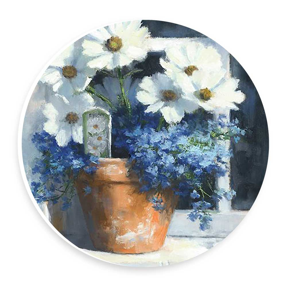 دیوارکوب طرح گلدان گل رز مدل wtb463