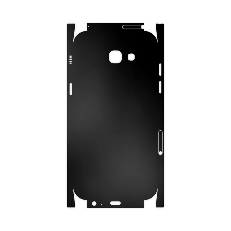 برچسب پوششی ماهوت مدل Black-Matte-FullSkin مناسب برای گوشی موبایل سامسونگ Galaxy A5 2017