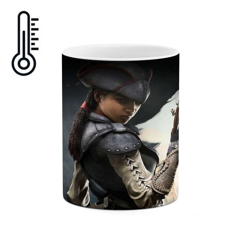 ماگ حرارتی کاکتی مدل اساسینز  کرید کد mgh12224