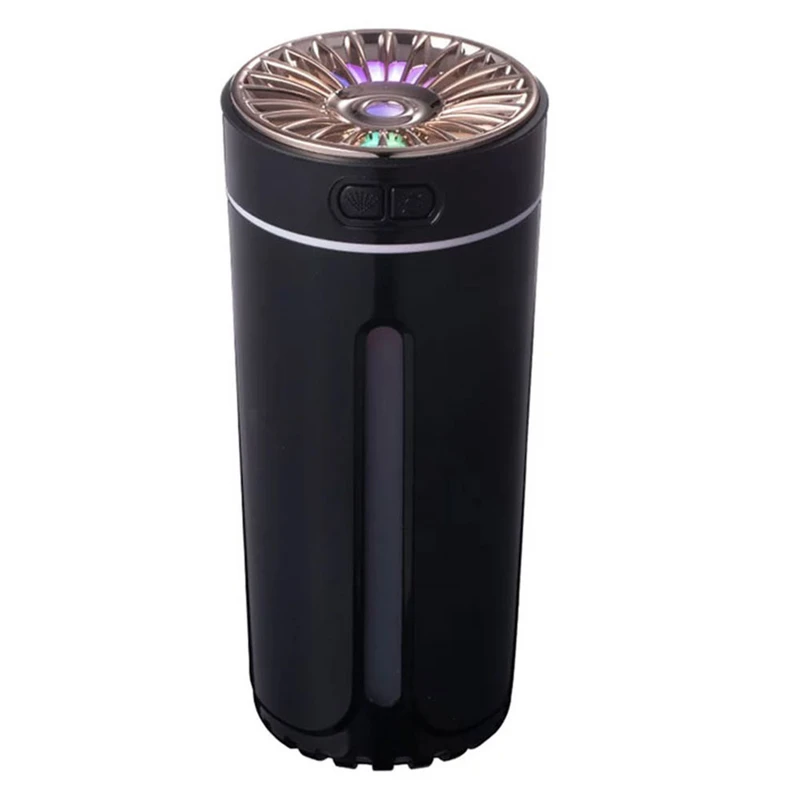 دستگاه بخور و تصفیه‌کننده هوای اتاق خودرو چیکال مدل HUMIDIFIER کد V-279-BLK حجم 300 میلی لیتر