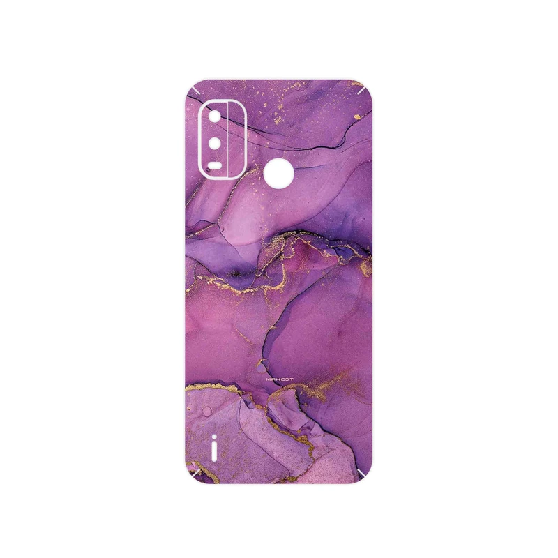 برچسب پوششی ماهوت مدل Purple Marble مناسب برای گوشی موبایل نوکیا G11 Plus