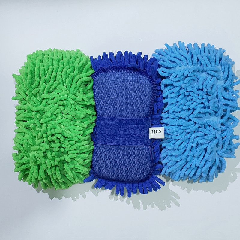 دستمال نظافت خودرو سوف مدل ماکارونی