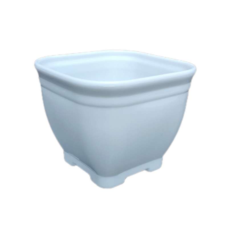 گلدان مدل مربع پلاستیکی کد 20