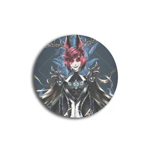 زیر لیوانی مدل انیمیشن هزبین هتل الستور کد Hazbin Hotel 674