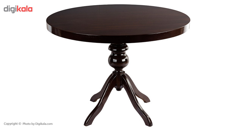 میز ناهار خوری صنایع چوب قائم مدل K252 سایز 100X100