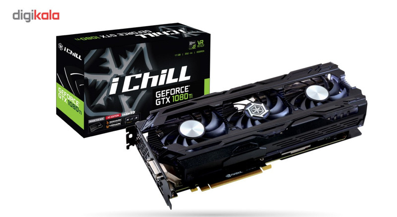 کارت گرافیک اینوتریدی مدل ICHILL GEFORCE GTX 1080 TI X3 ULTRA 3