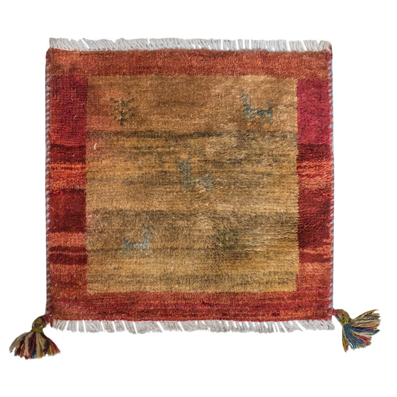 گبه دستباف سرزمین فرش کد GD9734