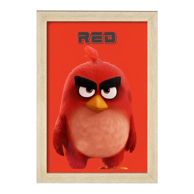 تابلو خندالو مدل پرندگان خشمگین کد F10061