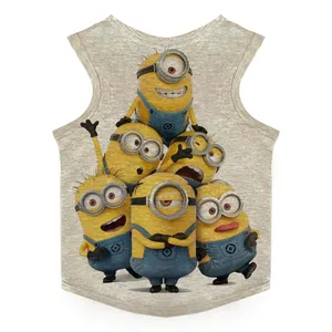  لباس سگ و گربه طرح minions کد B262 T سایز XL