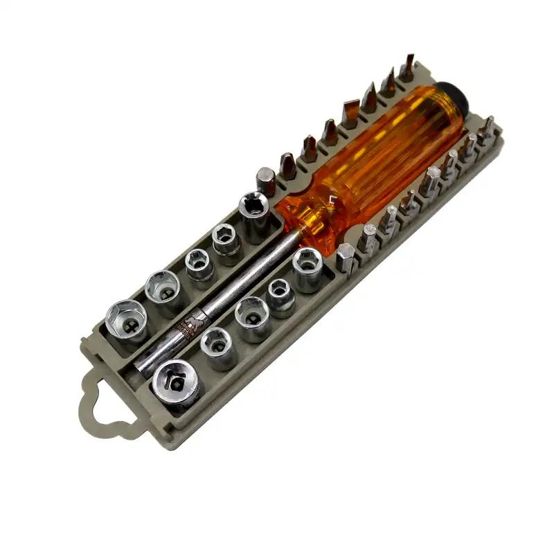 سری بکس و سری پیچ گوشتی مدل گوریلا کد YP-1/4INCH مجموعه 28 عددی