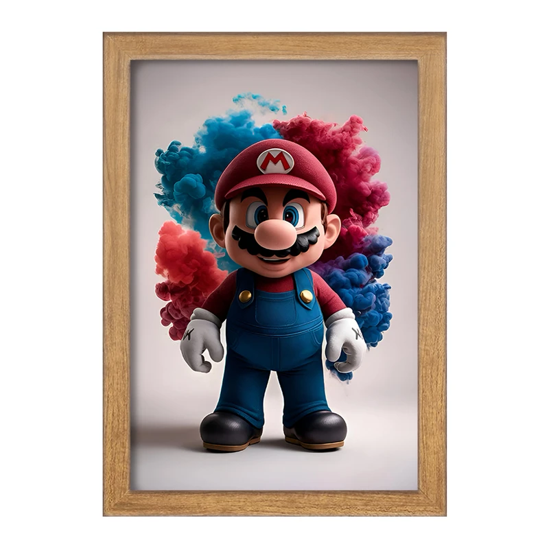 تابلو خندالو مدل سوپر ماریو (Super Mario) کد F8561