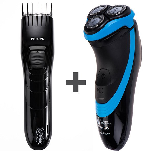 ماشین اصلاح صورت فیلیپس AT750 و اصلاح موی سر QC5115