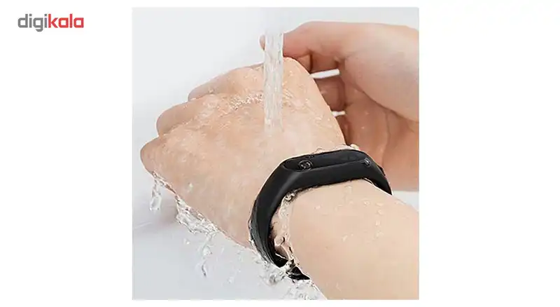 مچ بند هوشمند شیائومی مدل Mi Band 2 به همراه بند فلزی Metal و به همراه گلس