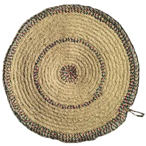 سفره حصیری طرح گرد کد 5545