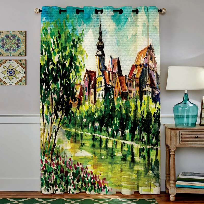 پرده مخمل رنس مدل C4-50039 ارتفاع 190 سانتی متر