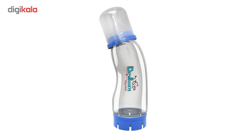 شیشه شیر پلی کربنات دکتر جین مدل B11 خم ظرفیت250 میلی لیتر