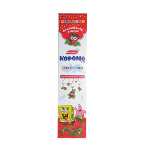 خمیردندان کودومو با اسانس توت فرنگی  مدل STRAWBERRY FLAVOR