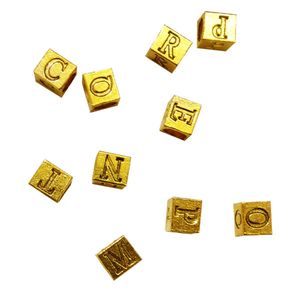 نقد و بررسی مهره دستبند مدل حروف مکعبی کد MO 182 مجموعه 10 عددی توسط خریداران
