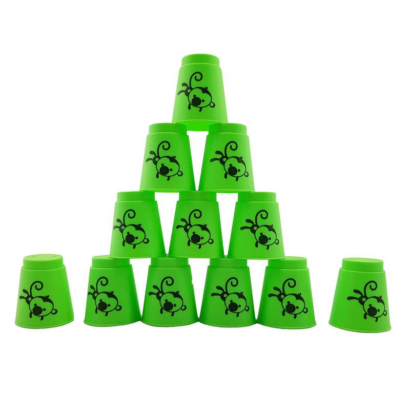 بازی فکری لیوان چینی مدل رپید کاپ کد x2 بسته 12 عددی