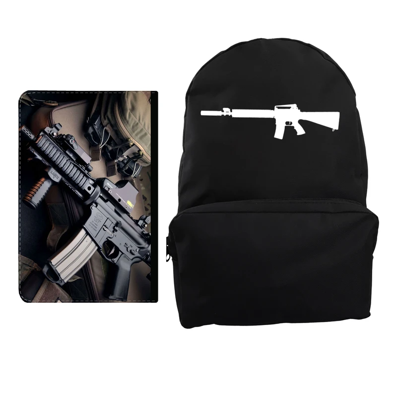 کوله پشتی مدل اسلحه کد KP-110 به همراه کلاسور