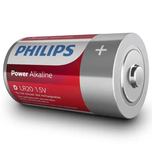 باتری D فیلیپس مدل LR20P2B/97 بسته 2 عددی