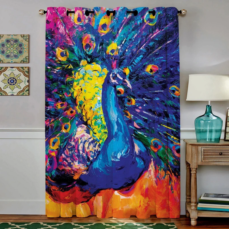 پرده مخمل رنس مدل C4-50042 ارتفاع 190 سانتی متر