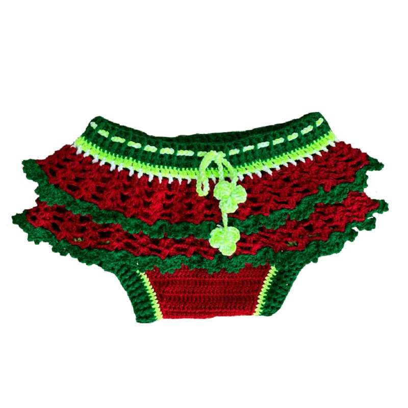 شورت بافتنی دخترانه مدل یلدایی