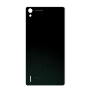 MAHOOT Black-suede Special Cover Sticker for Huawei Ascend P7