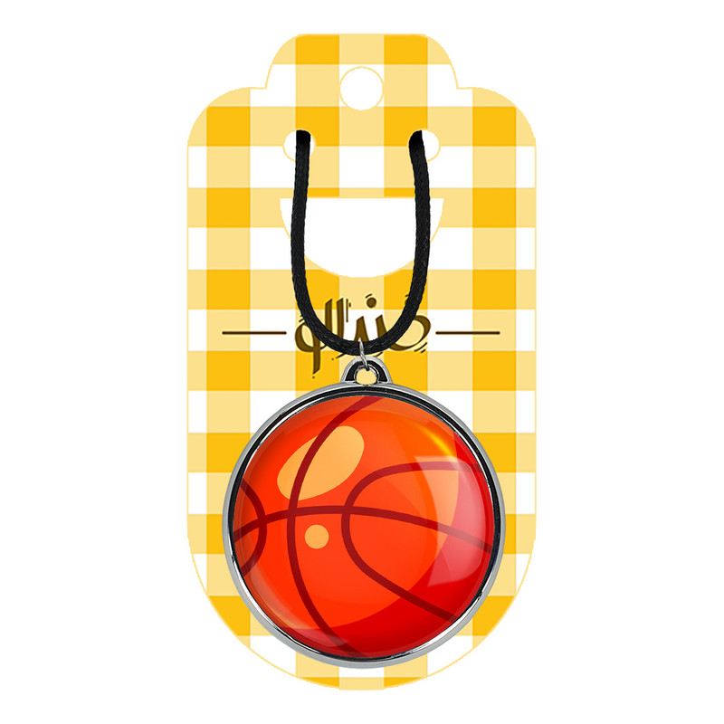 گردنبند خندالو مدل بسکتبال کد 49924995