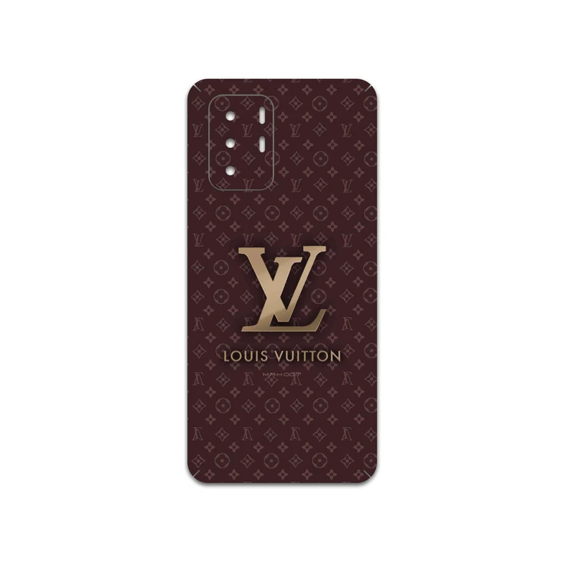 برچسب پوششی ماهوت مدل LOUIS-VUITTON-Logo مناسب برای گوشی موبایل شیائومی Redmi Note 10 Pro (China)