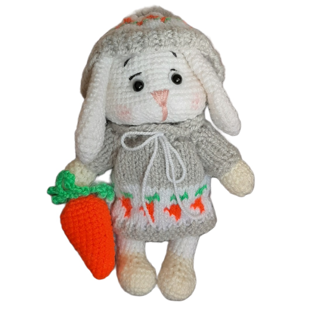 عروسک بافتنی مدل خرگوش