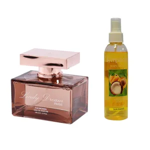 پک پرفیوم زنانه سیمفونی مدل Lady Dream Apricot مجموعه 2 عددی