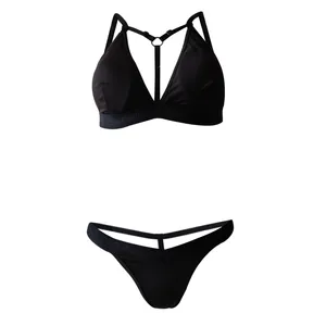 ست شورت و سوتین زنانه مدل هارنسی کاپدار