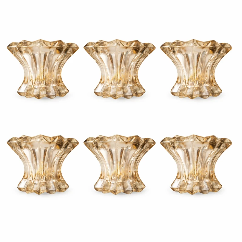 لاله لوستر طرح شیپوری کد P98 بسته 6 عددی