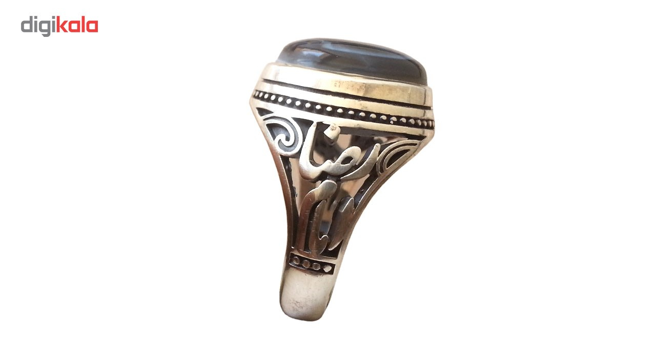 انگشتر نقره گالری مروارید کد 6498