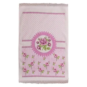 حوله آشپزخانه ژوان ژوزه مدل Damask Rose بسته 4 عددی