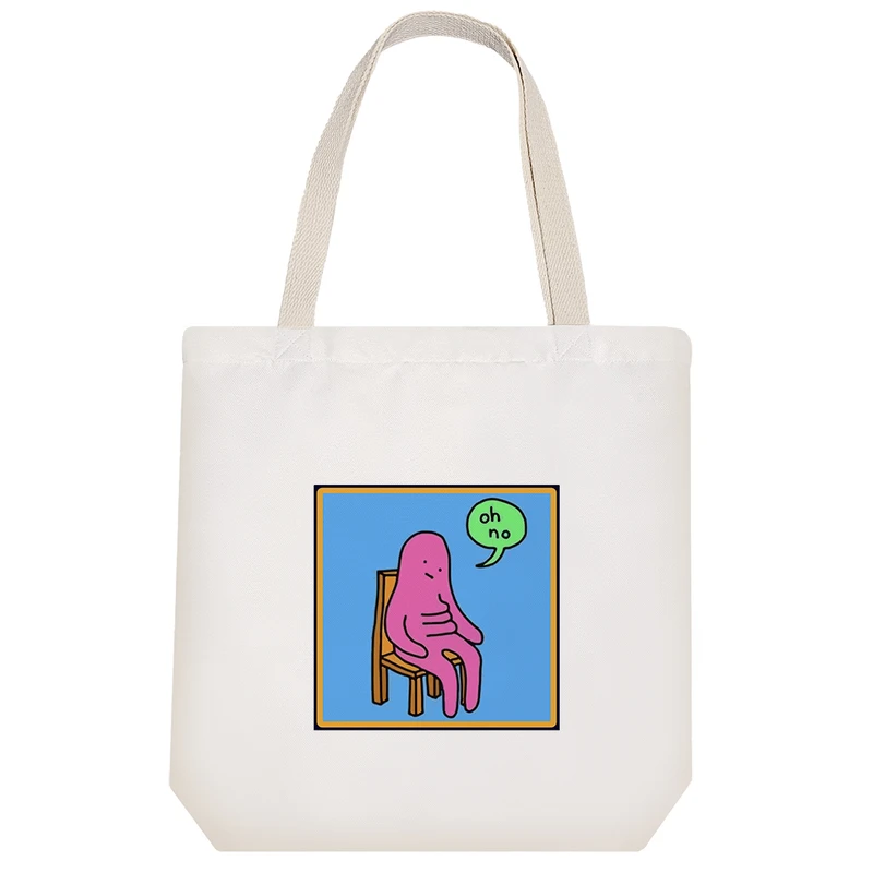 ساک خرید خندالو طرح تنبل خان کد 10431