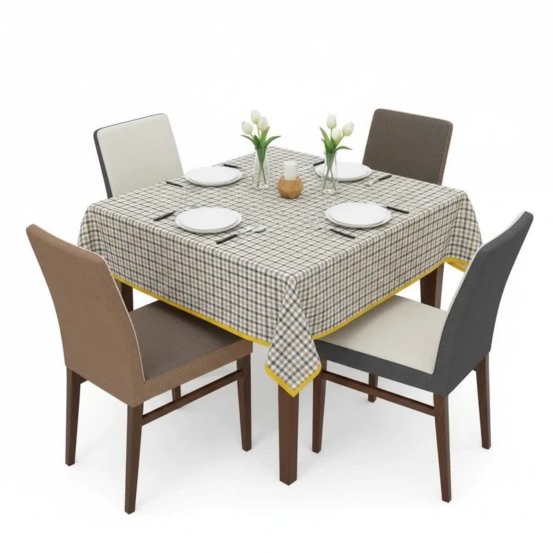 سفره 4 نفره مدل نگار 4 سایز 90* 90 سانتیمتر