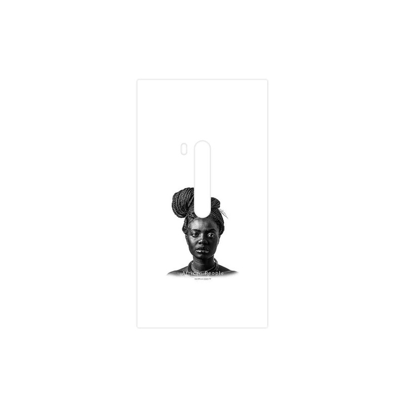 برچسب پوششی ماهوت مدل Portrait of an African Woman مناسب برای گوشی موبایل نوکیا Lumia 920