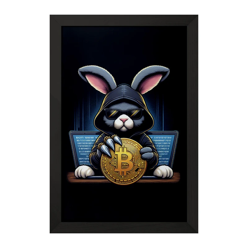 تابلو خندالو مدل بیت کوین (Bitcoin) کد F1643