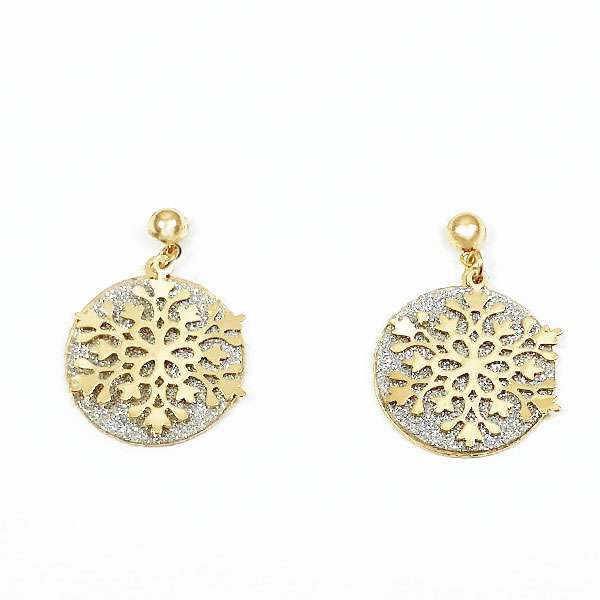 گوشواره زنانه سیکس مدل کریسمس برف گوشواره زنانه سیکس مدل کریسمس برف