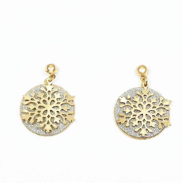 گوشواره زنانه سیکس مدل کریسمس برف گوشواره زنانه سیکس مدل کریسمس برف