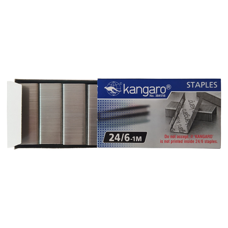 سوزن منگنه کانگرو کد 9 سایز 24/6 بسته 7 عددی