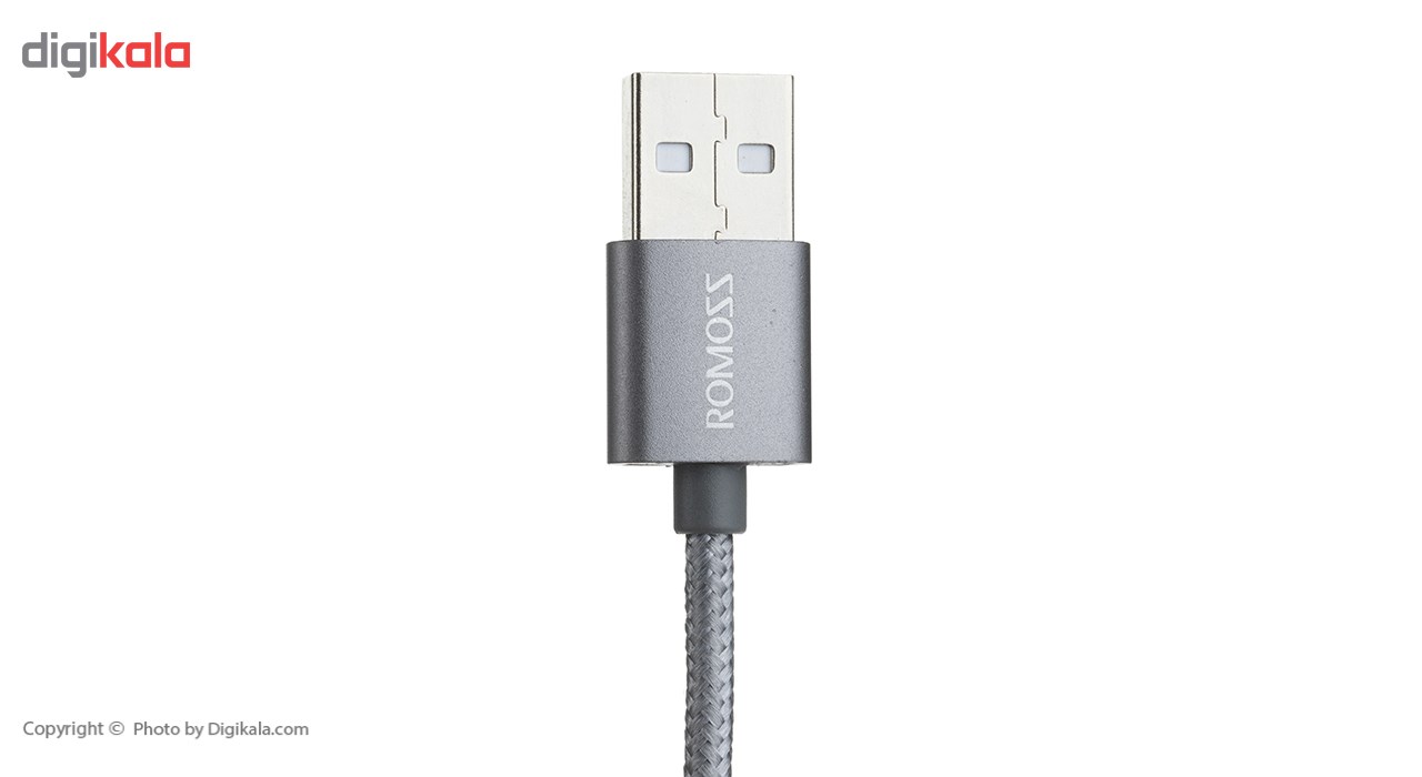 کابل تبدیل USB به microUSB روموس مدل CB05N طول 1 متر